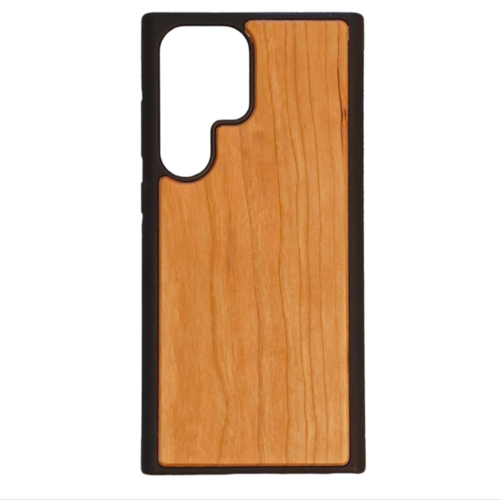 Galaxy S23 Ultra Real Cherry Wood Case